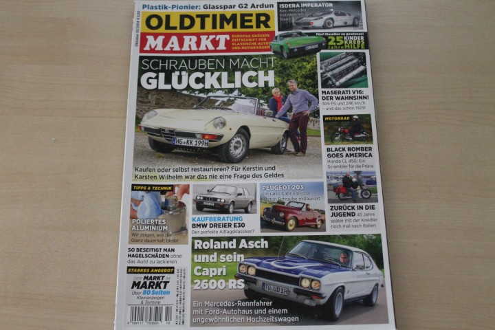 Deckblatt Oldtimer Markt (10/2014)